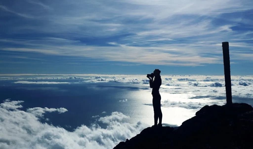 Mount Pico, the highest point in Portugal, viewed from Atlantic Heritage